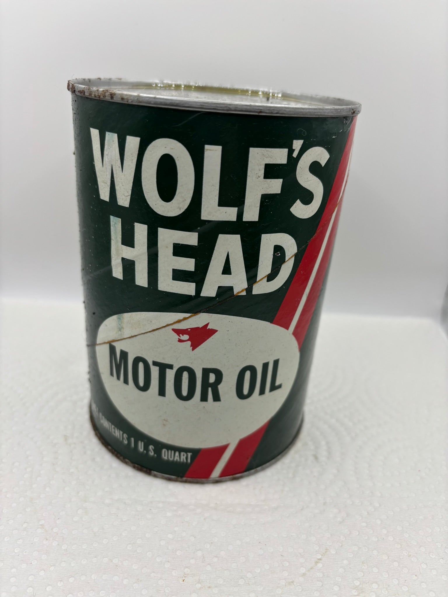 Wolf's Head Oil Can