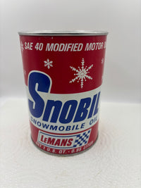 Leman's Snobil Snowmobile Oil Can