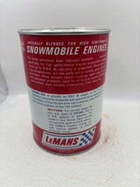 Leman's Snobil Snowmobile Oil Can