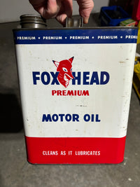 Fox Head 2 Gallon Oil Can