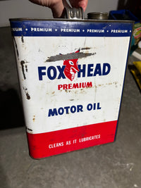 Fox Head 2 Gallon Oil Can