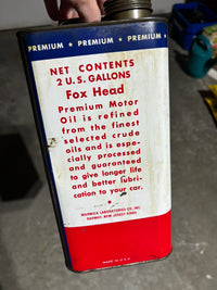 Fox Head 2 Gallon Oil Can