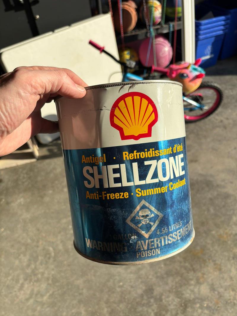 Shell Shellzone Antifreeze Can (1 Gallon)