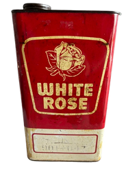 White Rose Oil Can (1 Gallon)