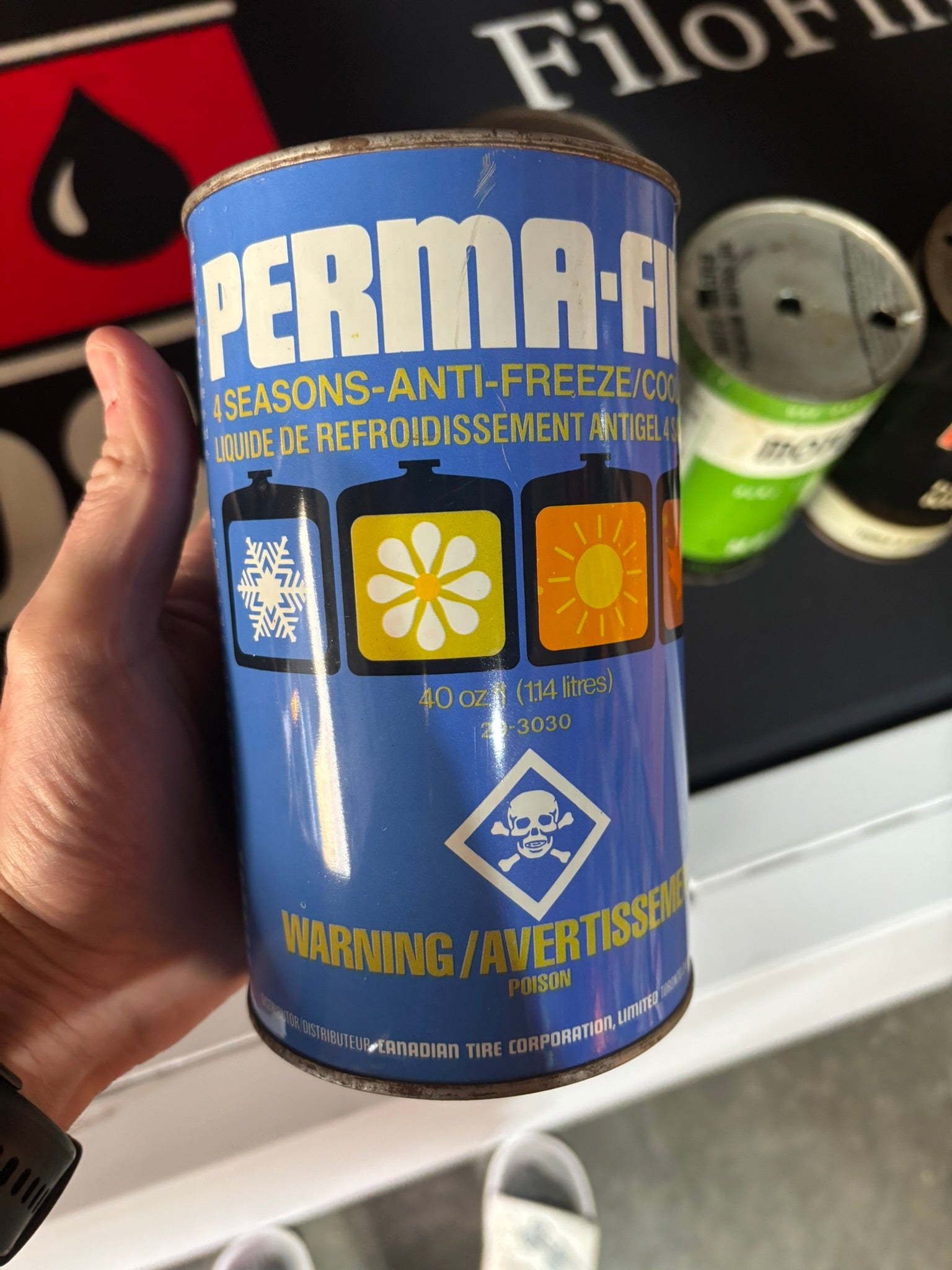 Perma-Fill Antifreeze Can (Full)