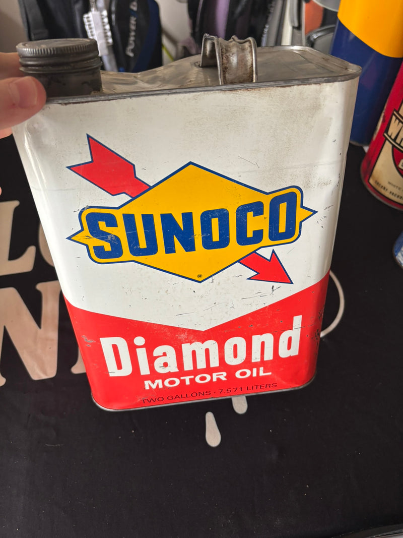Sunoco Diamond Oil Can (2 gallon)