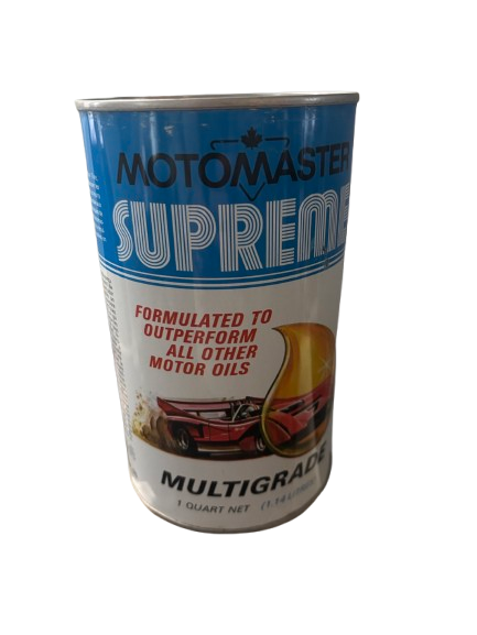 Canadian Tire Motomaster Supreme Multigrade Oil Can (Quart)