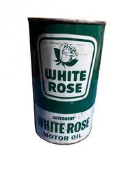 White Rose Detergent Oil Can (no top) (Quart)