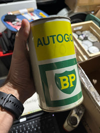 BP Autogol Metal Oil Can (Quart) (Full)