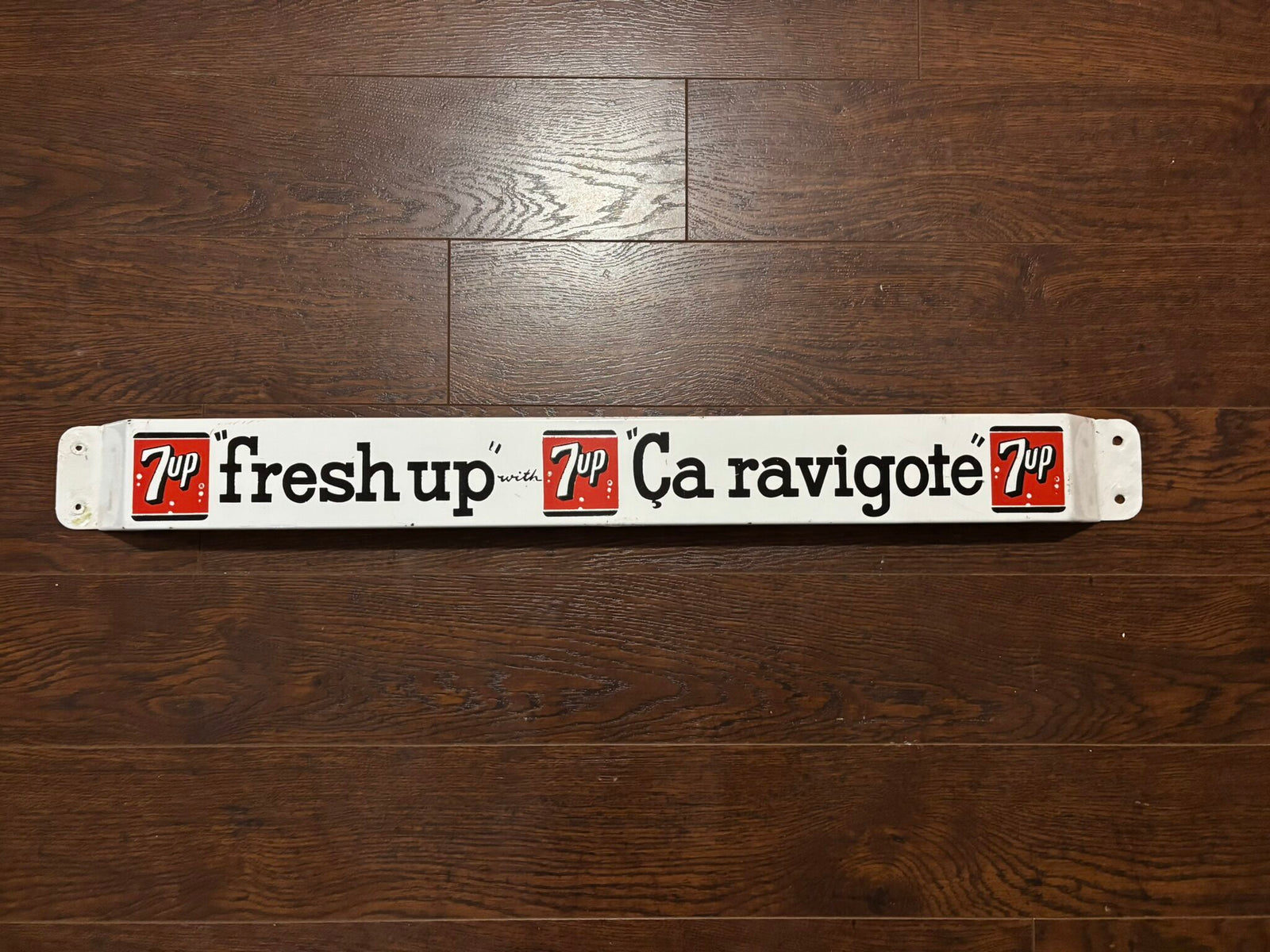 7UP Push Bar (Fresh Up with Ca Ravigote) (Black Script)