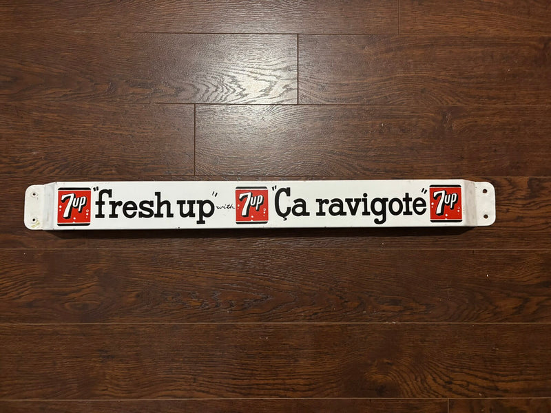 7UP Push Bar (Fresh Up with Ca Ravigote) (Black Script)