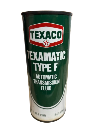 Texaco Texamatic Type F Automatic Transmission Fluid Oil Can (Full)