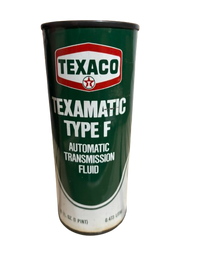 Texaco Texamatic Type F Automatic Transmission Fluid Oil Can (Full)