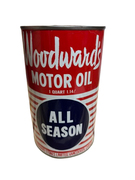 Woodward’s All Season Oil Can (Full) (Quart)