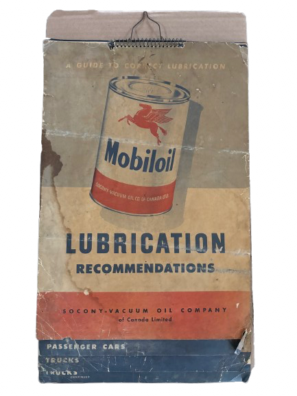 Mobiloil 1950’s Lubrication Guide