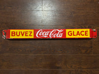 Coca-Cola Push Bar (Buvez Coca-Cola Glace)