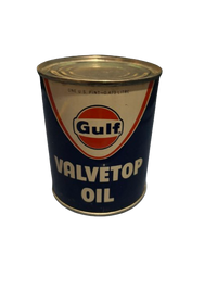 GULF Valvetop Oil Can