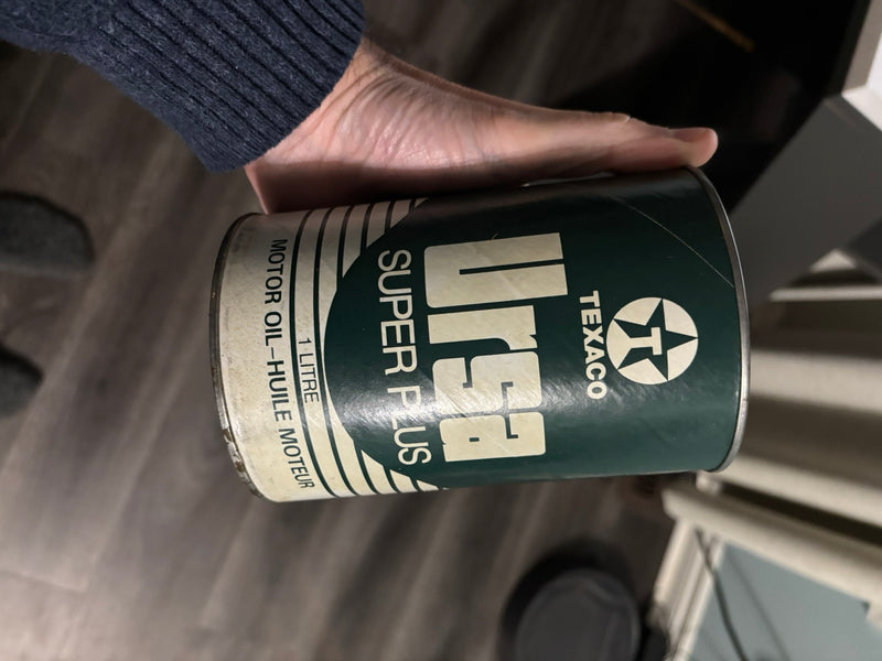 Texaco URSA Super Plus Oil Can (Quart) (FULL)