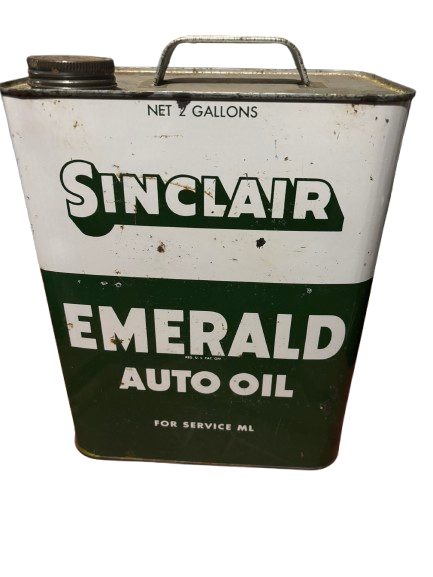 Sinclair Emerald Auto Oil Can (2 Gallon)