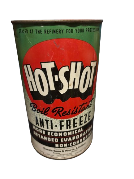 Hot-Shot Boil Resistant Antifreeze Can (Quart)