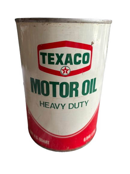 Texaco Motor Oil Can (Quart) (Full)