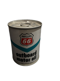 Phillips 66 Outboard Oil Can 8oz. (Full)