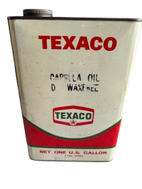 Texaco Capella Oil Can (1 Gallon)