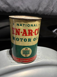 National En-ar-co Oil Can (Quart) (Full)