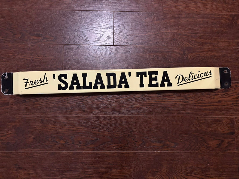 Salada Tea Push Bar (Fresh Salada Tea Delicious) (TAC Authentication) (Black Script)