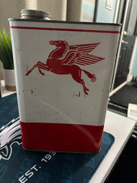 Mobiloil Pegasus Oil Can (1 gallon)