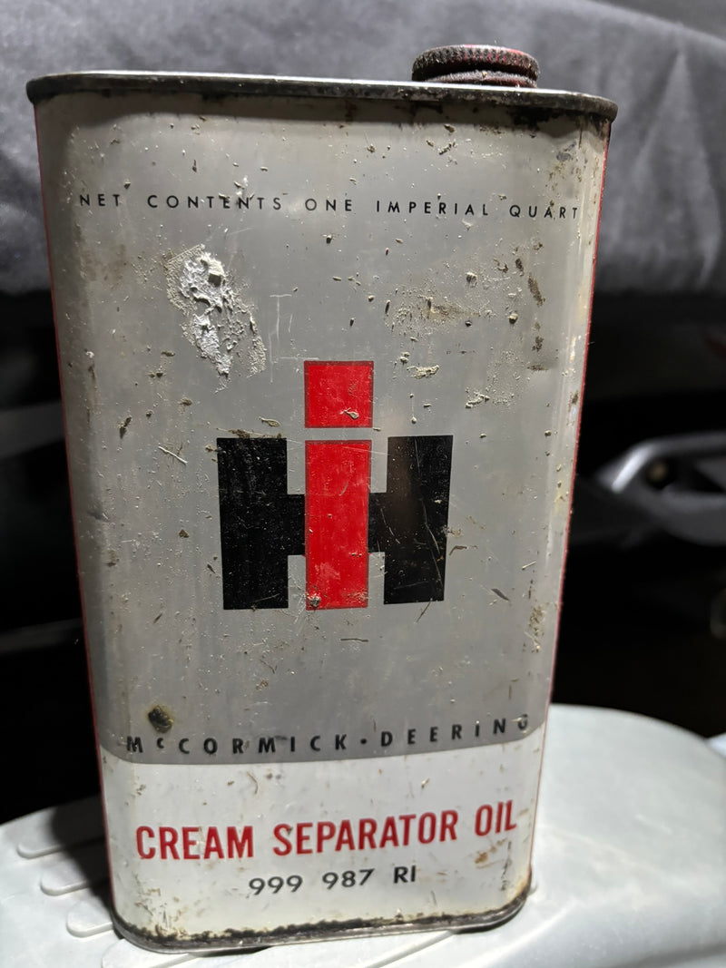 IH International Harvester Cream Separator Oil Can