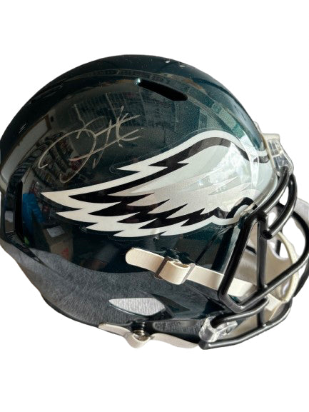Jalen Hurts Signed Full-Size Replica Helmet – Tristar COA
