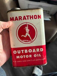 Marathon Outboard Oil Can (Quart)