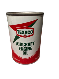 Texaco Aircraft Engine Oil Can (Quart)