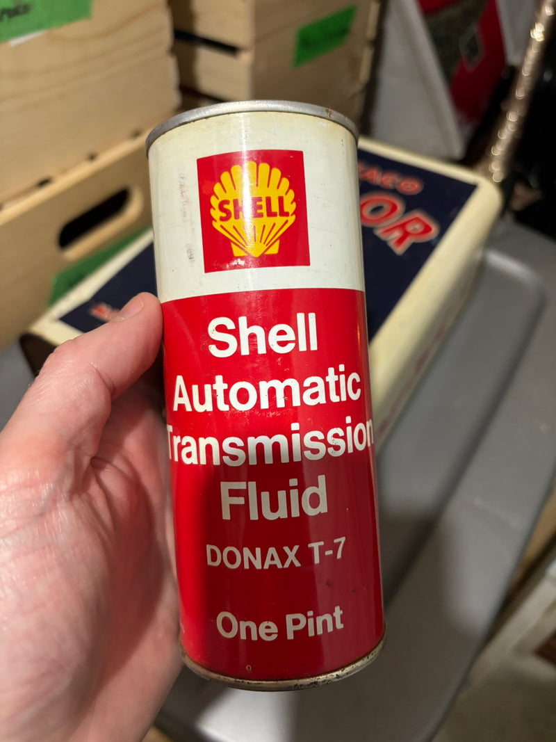 Shell Automatic Transmission Fluid Oil Can (Full)