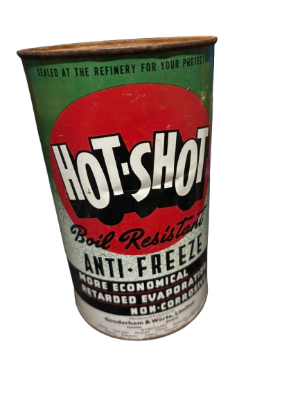 Hot-Shot Boil Resistant Antifreeze Can (Quart)