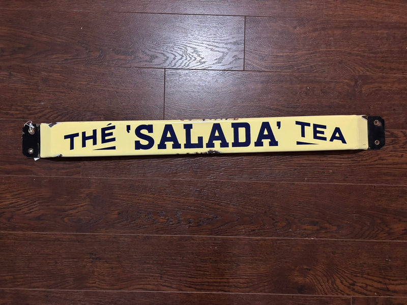 Salada Tea Push Bar (The Salada Tea) (TAC Authentication) (Blue Script)