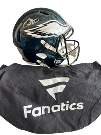 Jalen Hurts Full Size Replica Signed Helmet with Fanatics COA