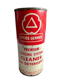 Cities Service Cooling System Cleaner with Detergent Can (FULL)