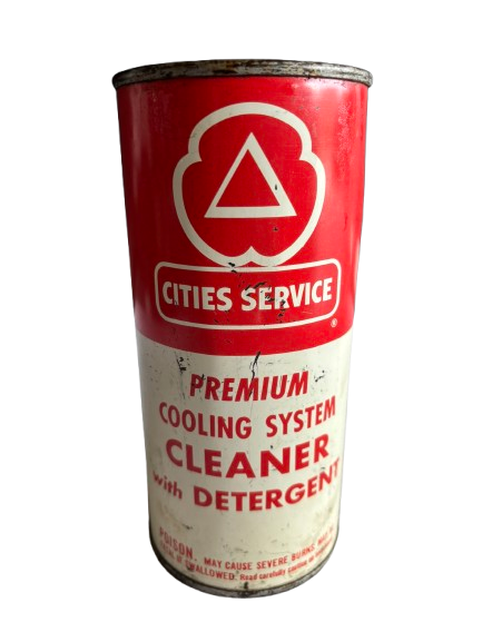 Cities Service Cooling System Cleaner with Detergent Can (FULL)