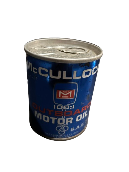 McCulloch 100:1 Outboard Oil Can (Full)