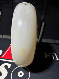 White Rose Gasoline Gas Pump Globe 15″ CLEAN