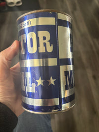 Vintage Canadian Tire (metal) motor oil can (1L)