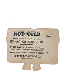 Enarco Advertising – broken (still great subject matter and colour/condition)