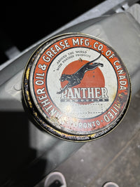 Panther Oil and Grease Can