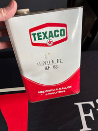 Texaco Oil Can (1 Gallon)