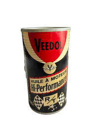 Veedol Hi-Performance Transistor Radio Oil Can (working)