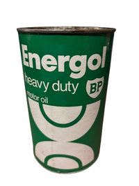 BP Energol Heavy Duty Composite Oil Can (Full)