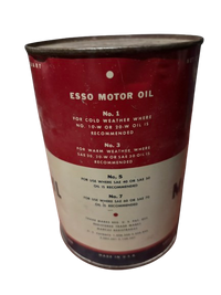 Esso Motor Oil Can (Quart)