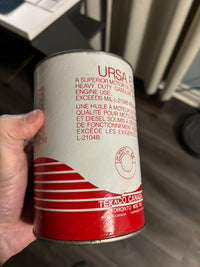 Texaco URSA ED Oil Can (Quart) (FULL) and clean